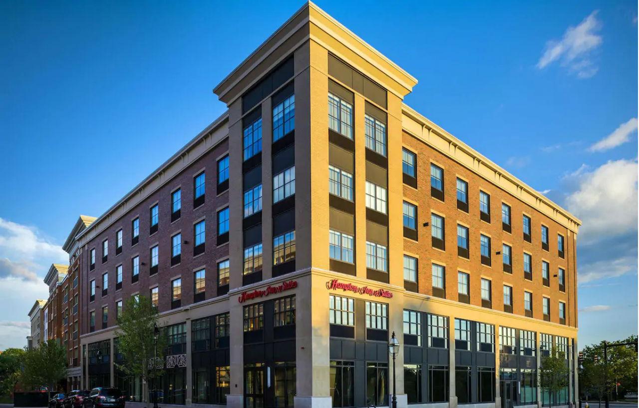 Hampton Inn & Suites Portsmouth Downtown Exterior foto